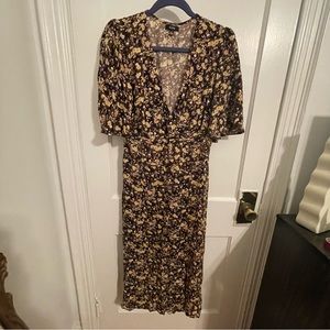 AFRM floral midi dress